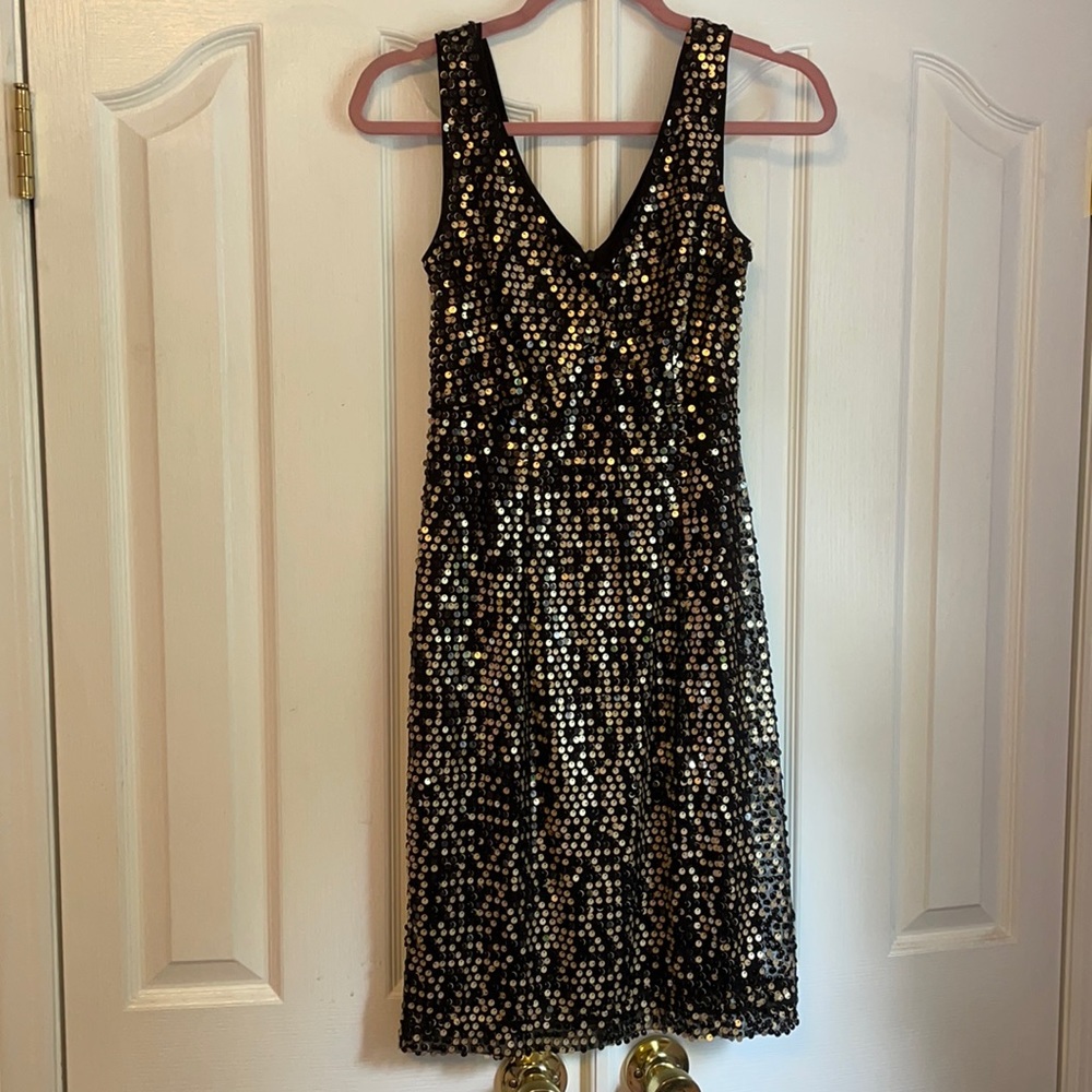 Sequin Midi Dress